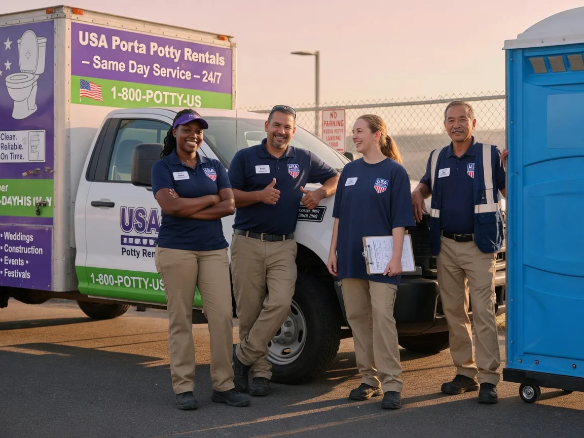 Porta Potty Rental company in Iroquois, IL