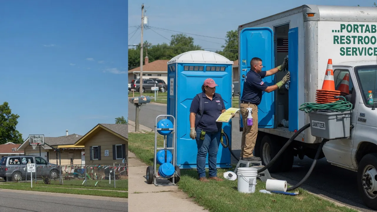 Portable Toilet Rental in Iroquois, IL near me